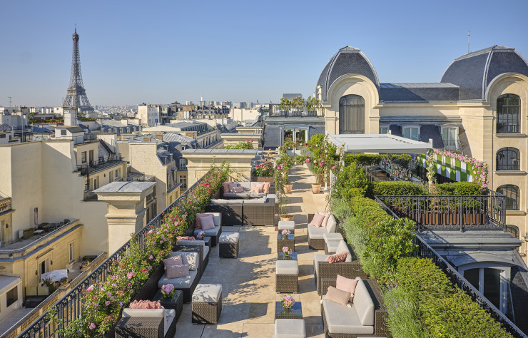 Peut-être la nouvelle terrasse la plus prestigieuse à Paris…