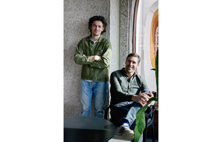 Robin Michel et Thibaud Elzière, fondateurs de Iconic House