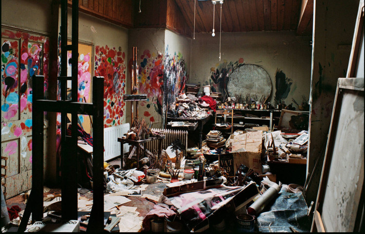 Studio de Francis Bacon en 1998, collection et photo par la Hugh Lane Gallery, achetée en 2001.