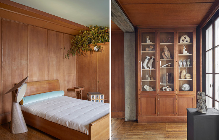 Au sein de l’appartement d’Auguste Perret, Genius Loci fait dialoguer architecture, design et art contemporain.